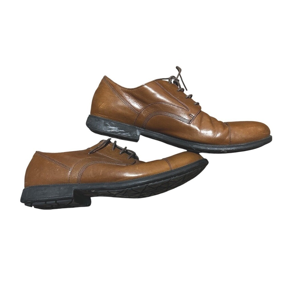 CAMPER Mens Brown Leather Dress Shoes Oxfords Business Casual Work